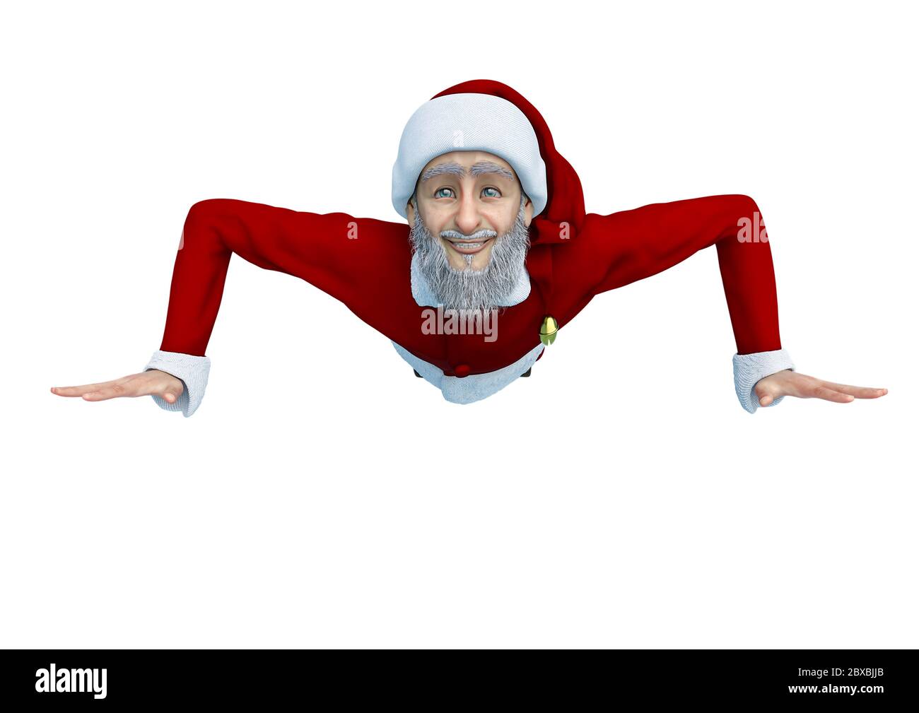 Skinny santa claus hi res stock photography and images Alamy