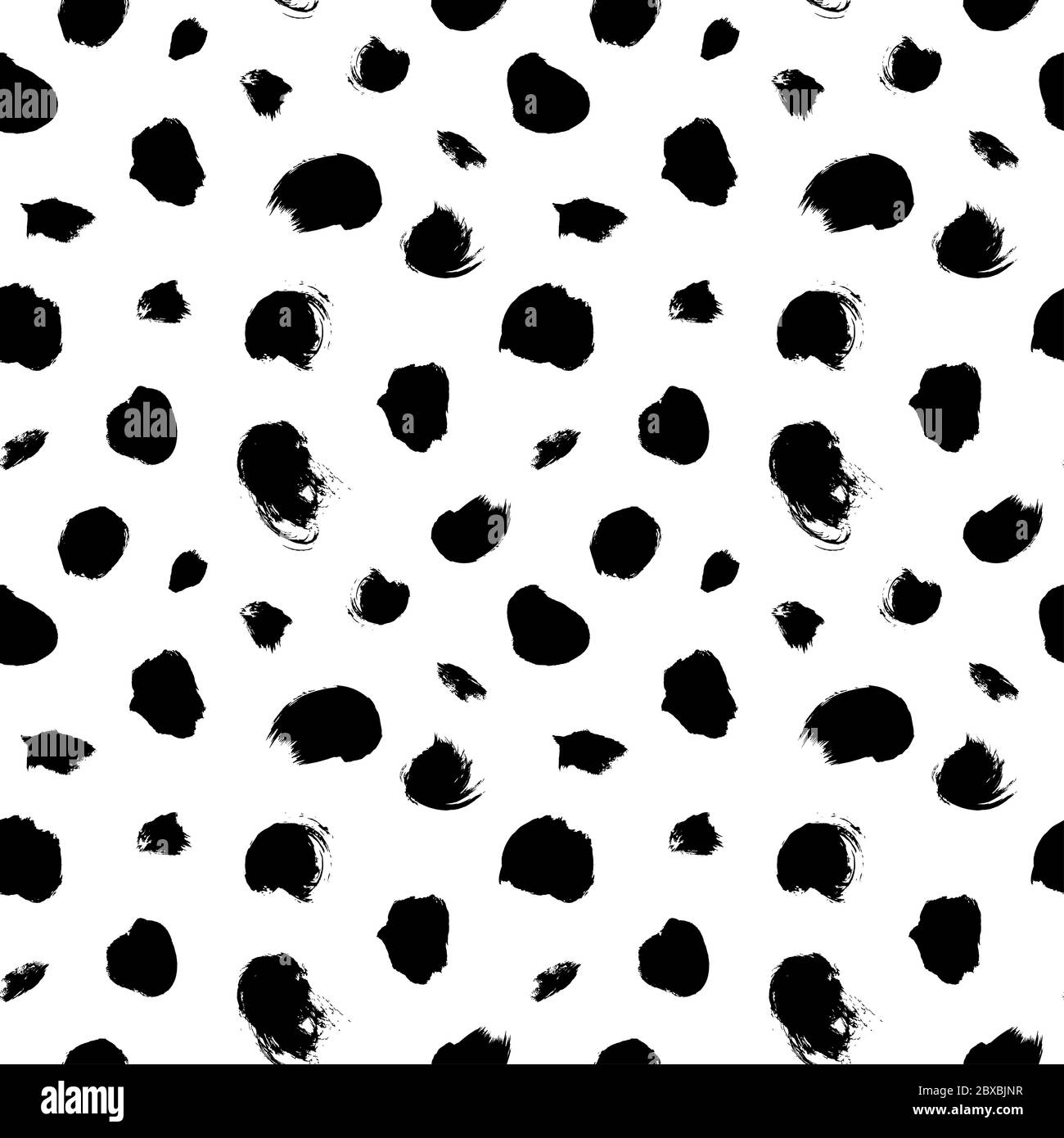A Seamless Pattern With Cow And Calf Coated In Black And White Patches.  Backdrop With Cute Cartoon Animals On Brown Background. Colorful Vector  Illustration For Textile Print, Wallpaper, Wrapping Paper Royalty Free
