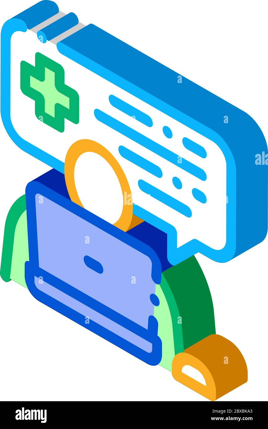 Online pharmacy isometric web Cut Out Stock Images & Pictures - Alamy