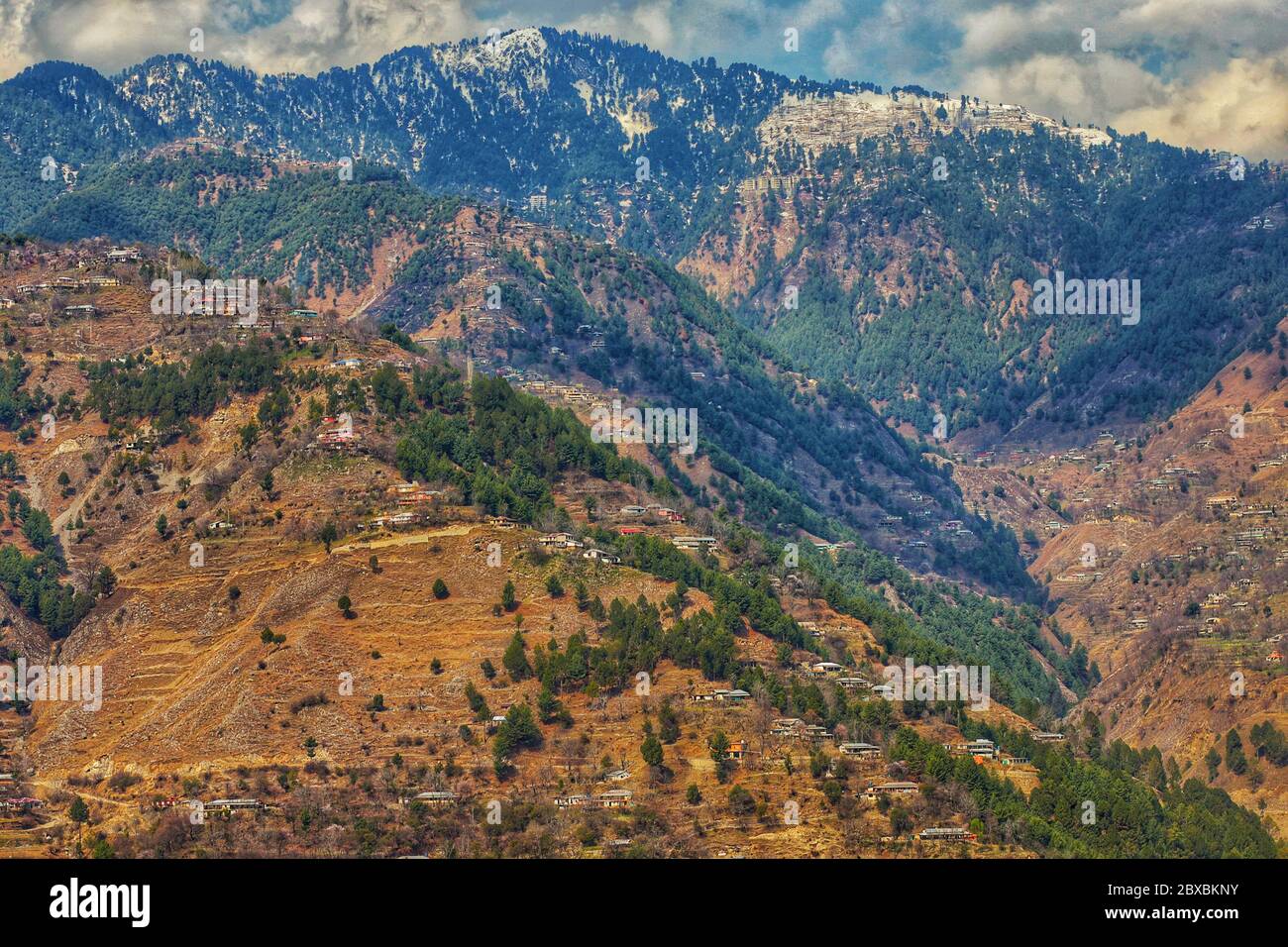 Mountain Murree Pakistan Stock Photo