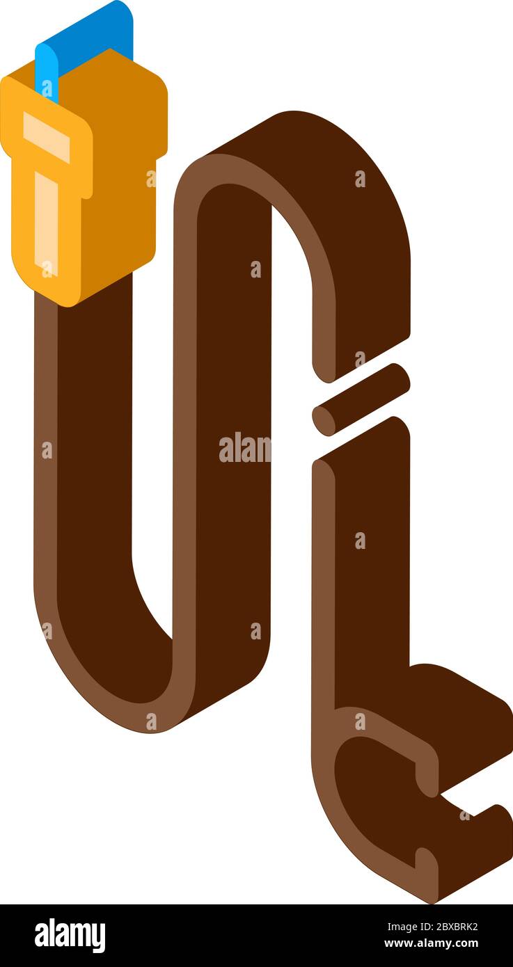 Tattoo Needle isometric icon vector illustration Stock Vector