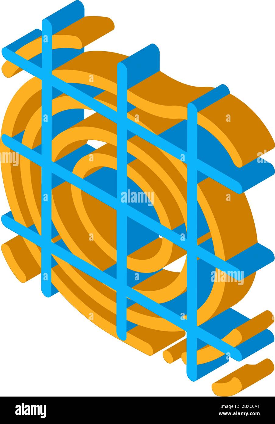 Topography Research Tool isometric icon vector illustration Stock ...