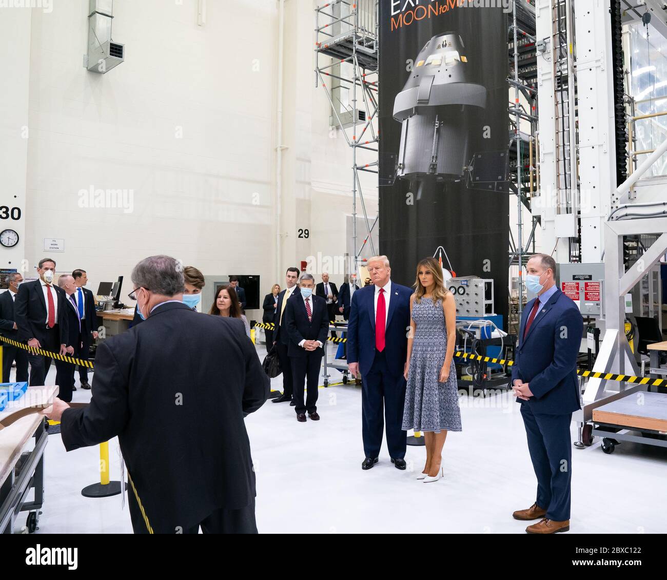 Donald trump melania at the kennedy center hi-res stock photography and ...