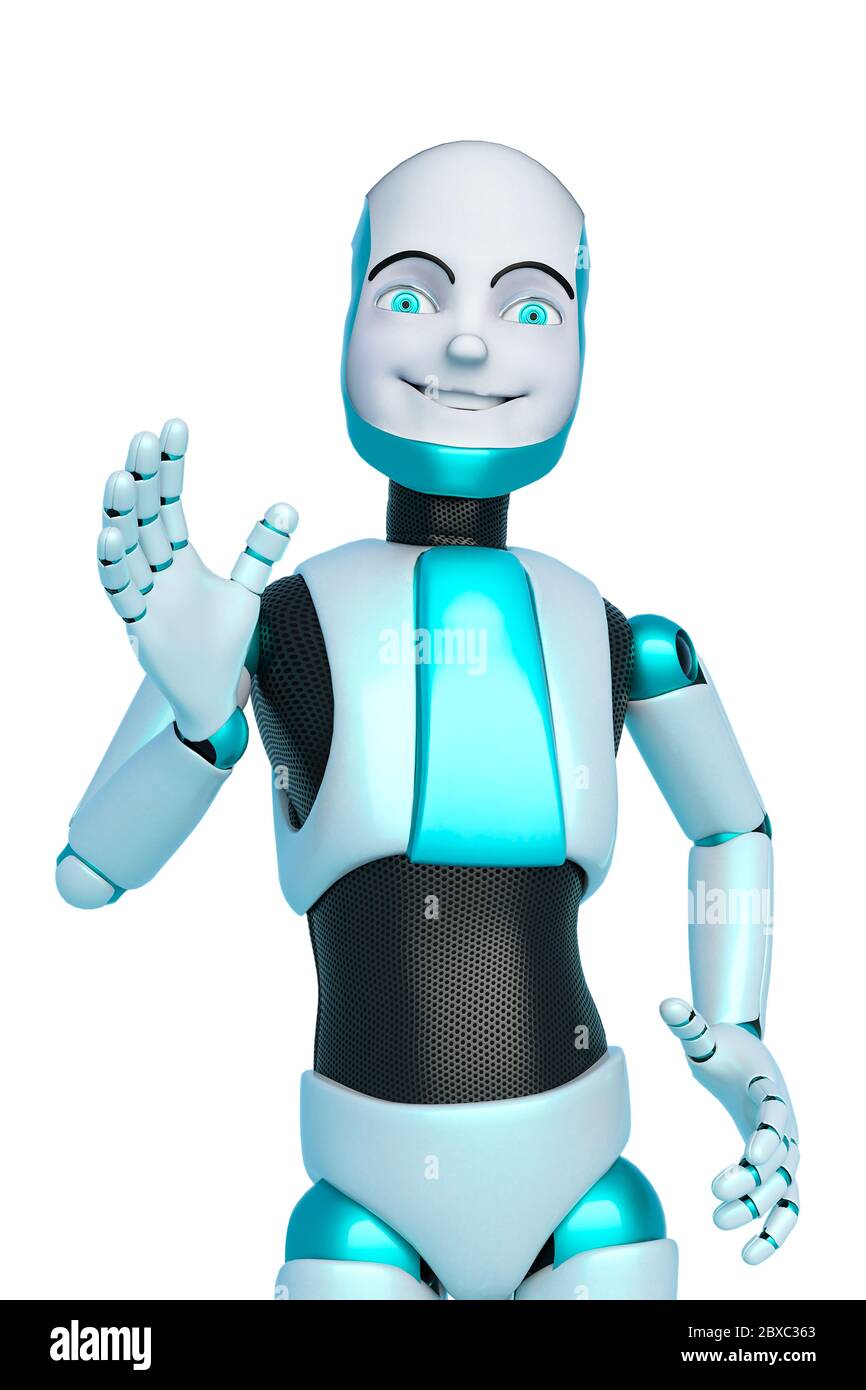 Robot boy cartoon hi-res stock photography and images - Alamy