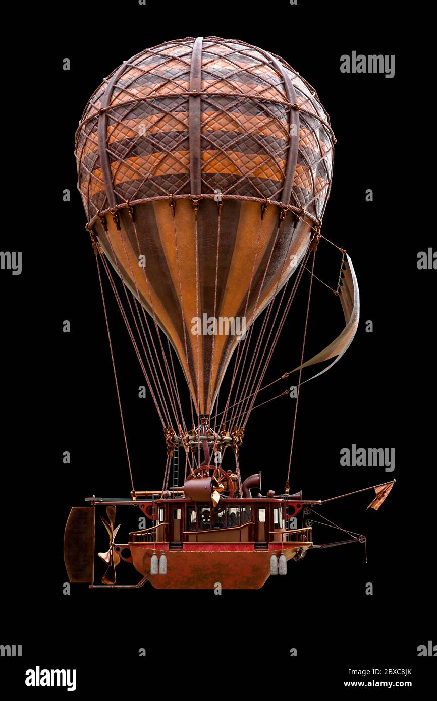 hot air balloon. This vintage air transport put some fun in yours
