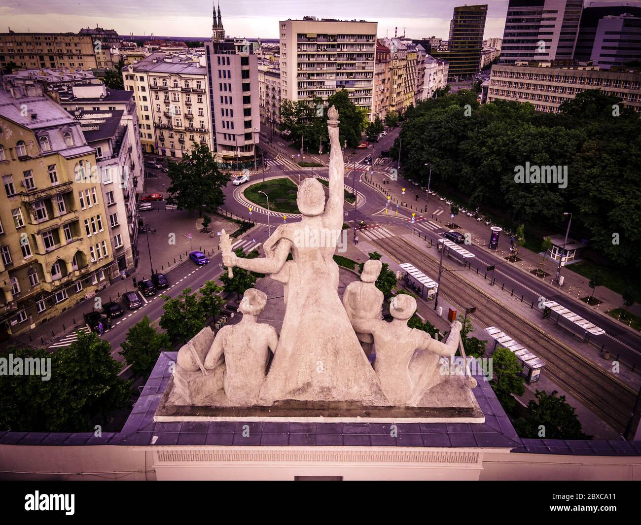 Gmach Glowny Politechniki Warszawskiej Hi Res Stock Photography And