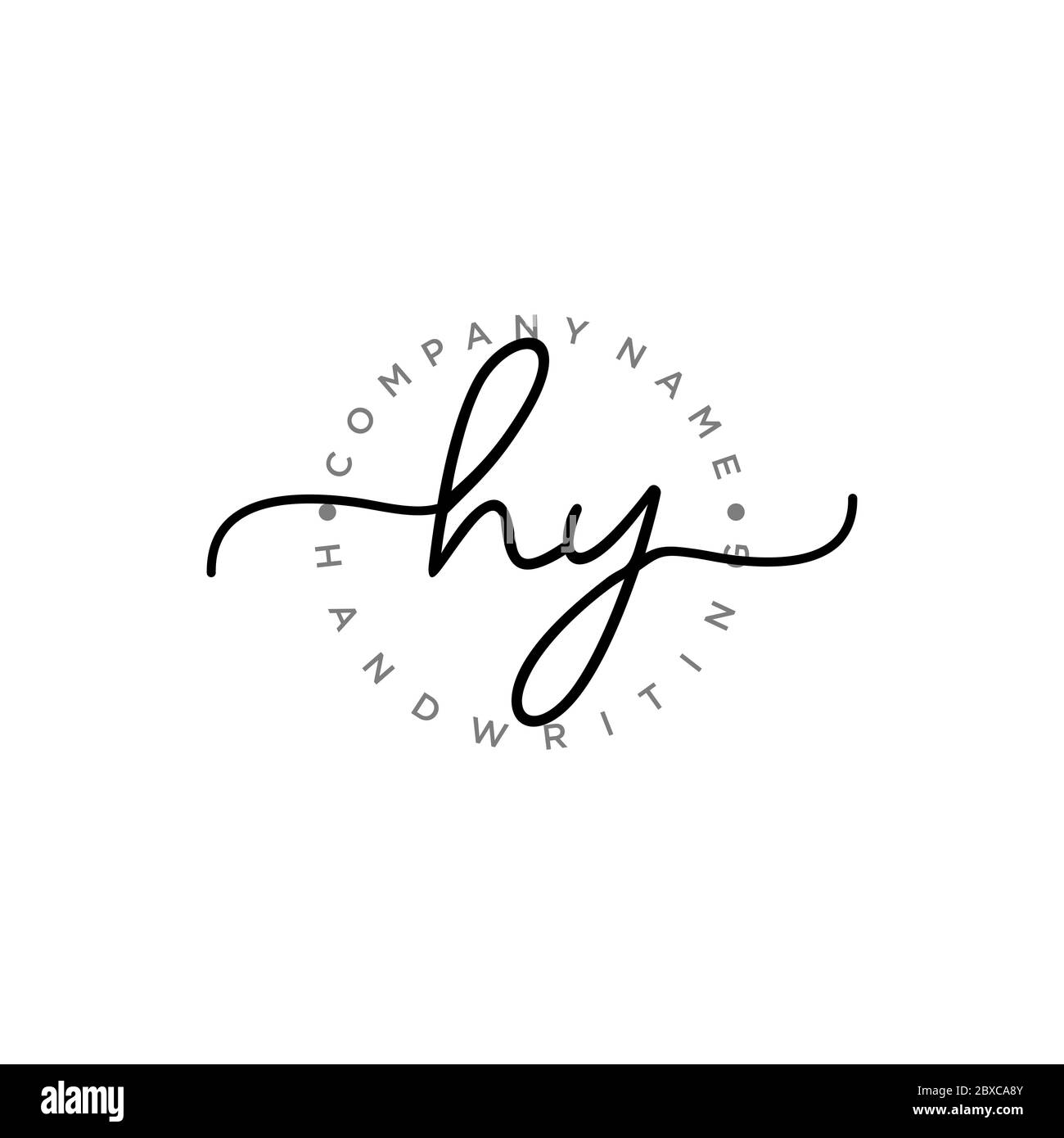 Hy initial hires stock photography and images Alamy