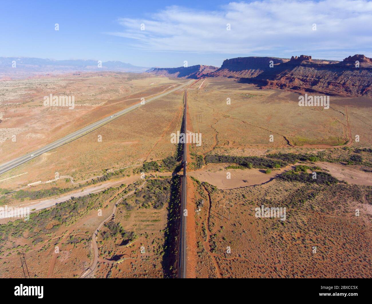 Aerial arches national park hi-res stock photography and images - Alamy