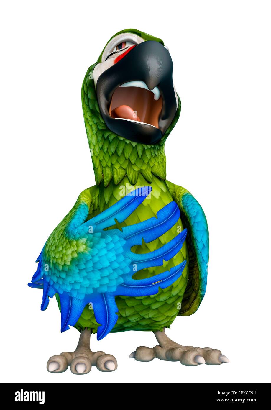 Cartoon singing bird hi-res stock photography and images - Alamy