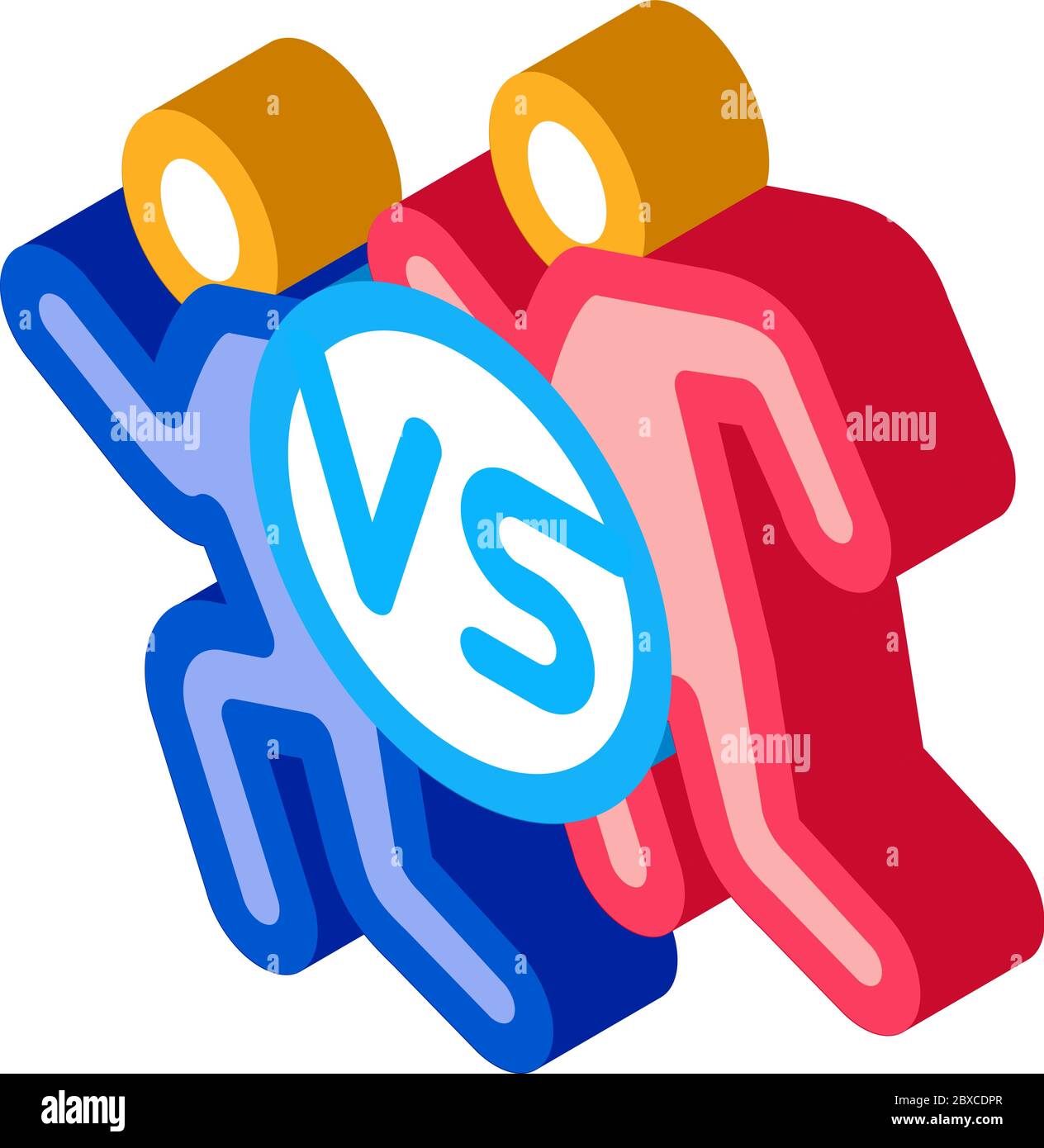 Running Sport Isometric Icon Vector Illustration Stock Vector