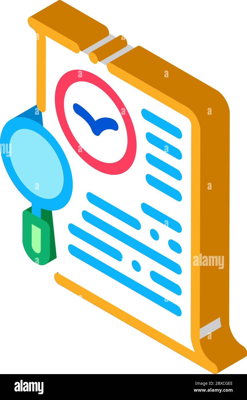 Bird Document List Research Icon Thin Line Vector Stock Vector