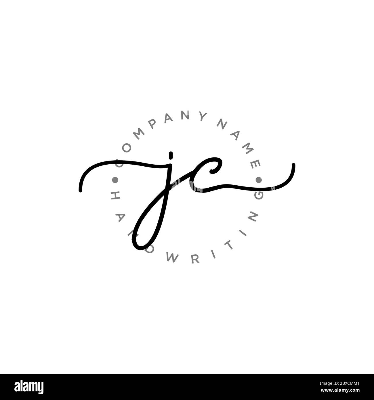 Letter jc vector vectors Stock Vector Images Alamy