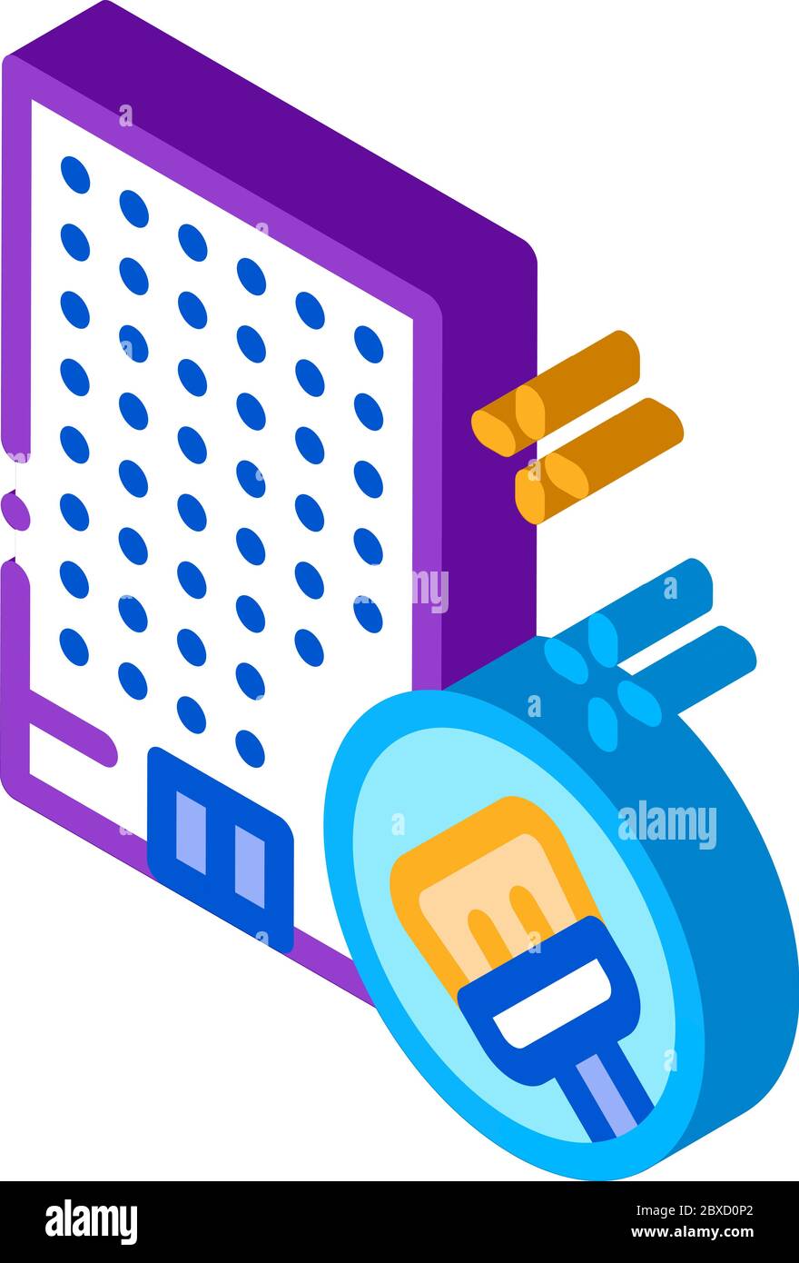 Building Clean Isometric Icon Vector Illustration Stock Vector Image ...