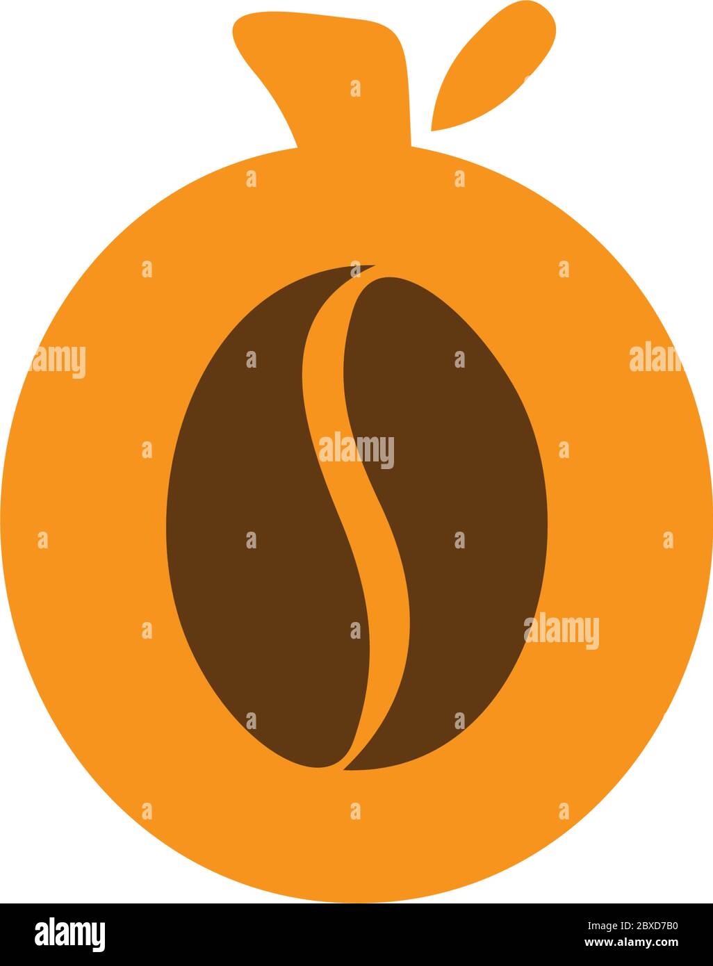 coffee fruit taste logo symbol vector Stock Vector Image & Art Alamy