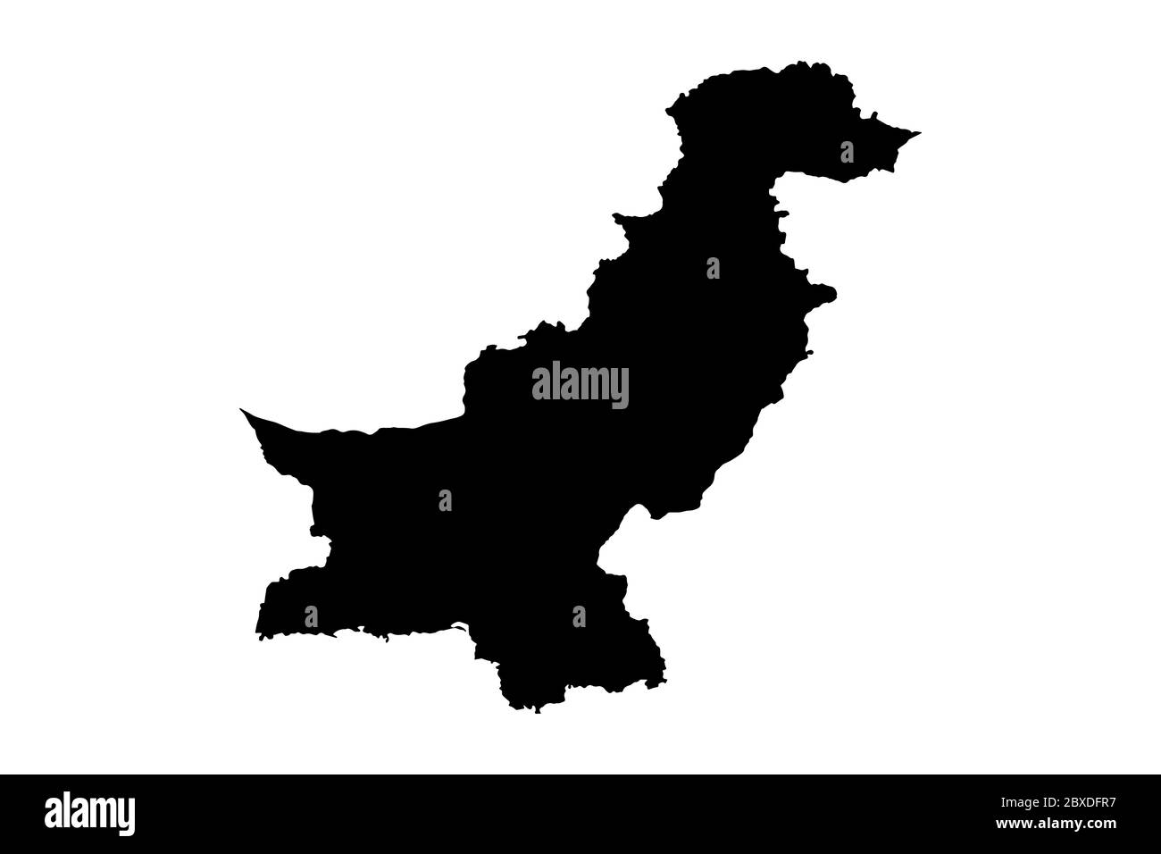 Pakistan map with gray tone on  white background,illustration,textured , Symbols of Pakistan,vector illustration Stock Vector
