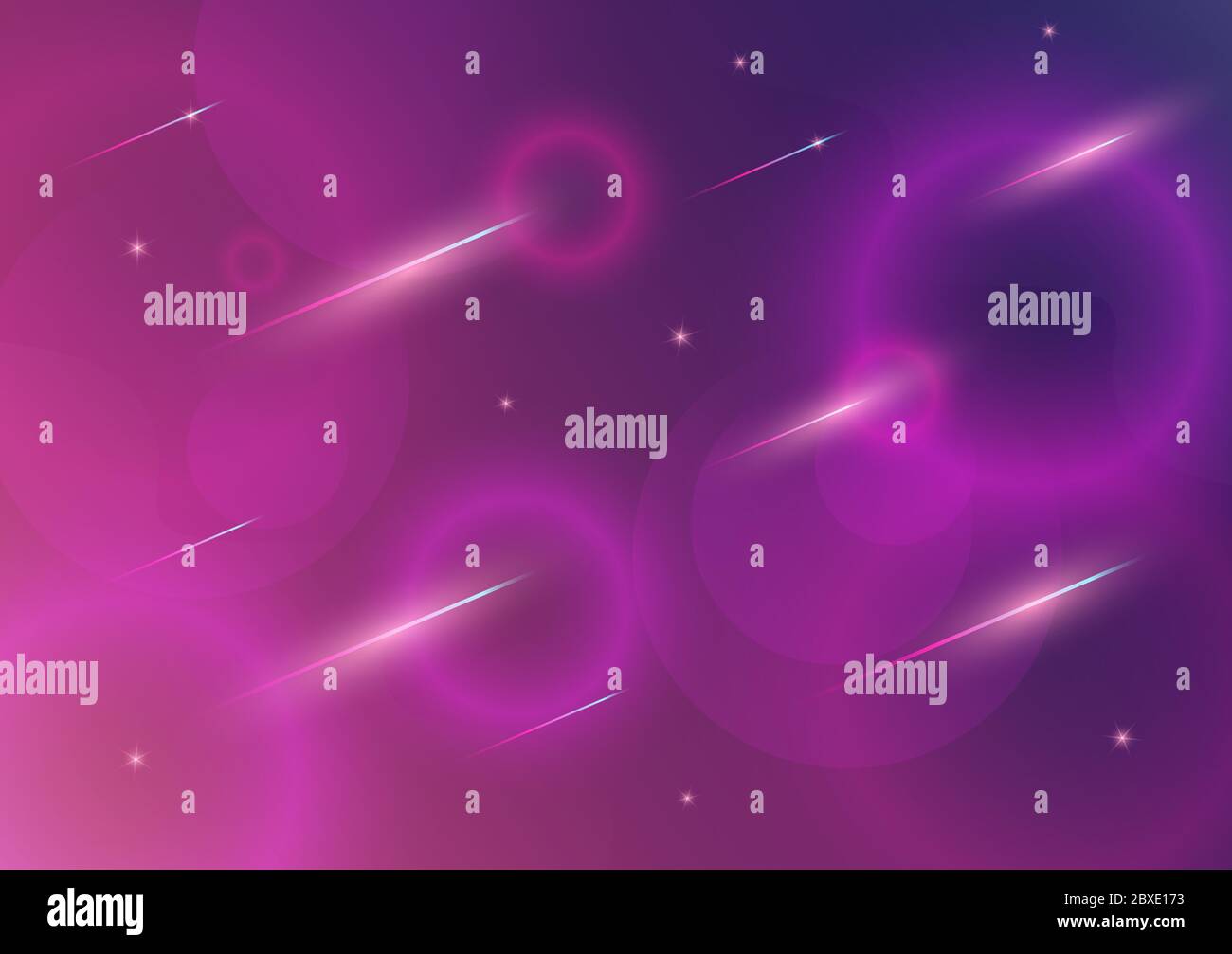 Colorful Violet geometric background. Fluid shapes composition Stock Vector
