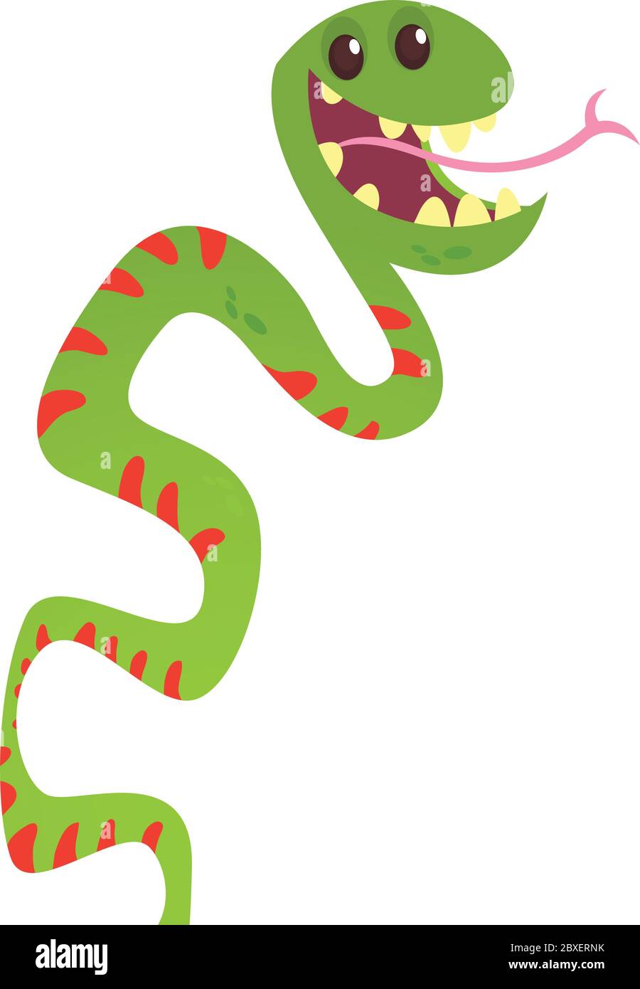 cute snake vector