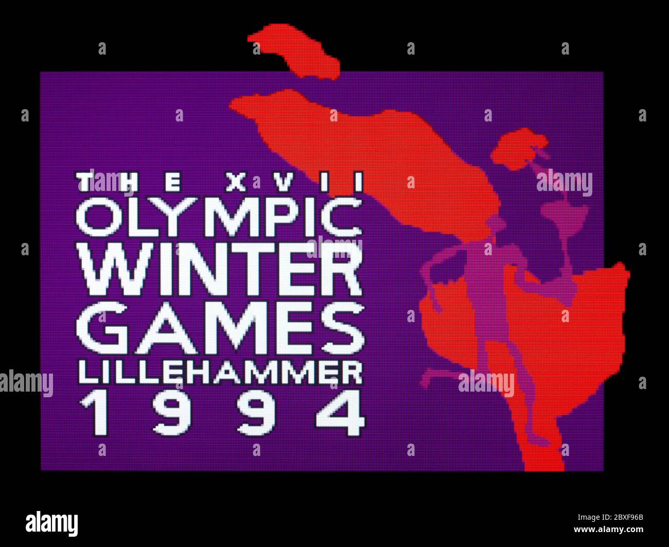 The XVII Olympic Winter Games Lillehammer 1994 SNES Super Nintendo