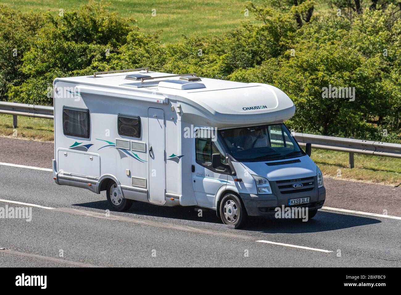 Ford Transit Flash 14 Chausson Touring Caravans and Motorhomes, campervans,  RV leisure vehicle, family holidays, caravanette vacations, caravan  holiday, life on the road Stock Photo - Alamy