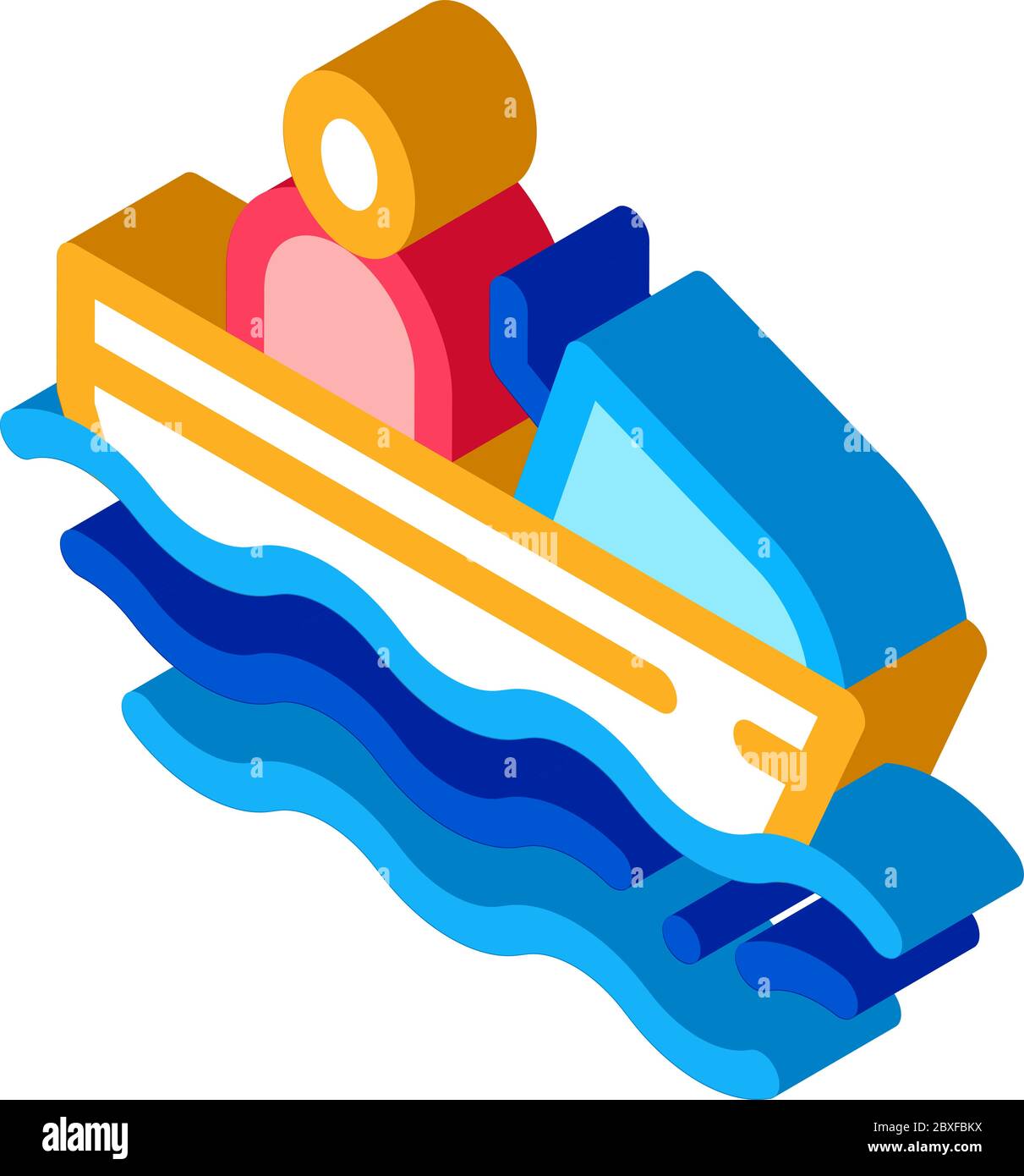 boating isometric icon vector illustration Stock Vector Image & Art - Alamy