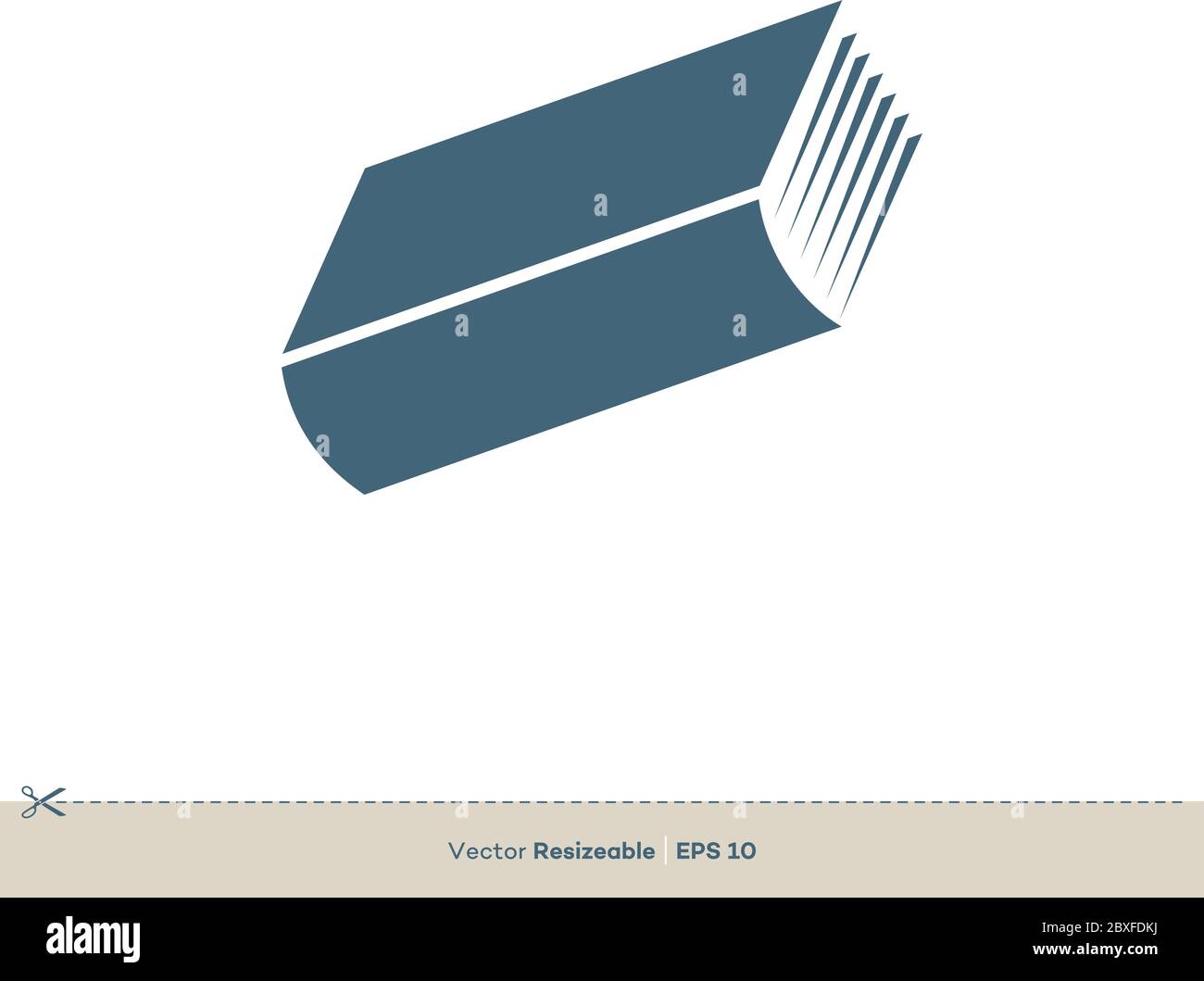 Book Icon Vector Logo Template Illustration Design. Vector EPS 10. Stock Vector