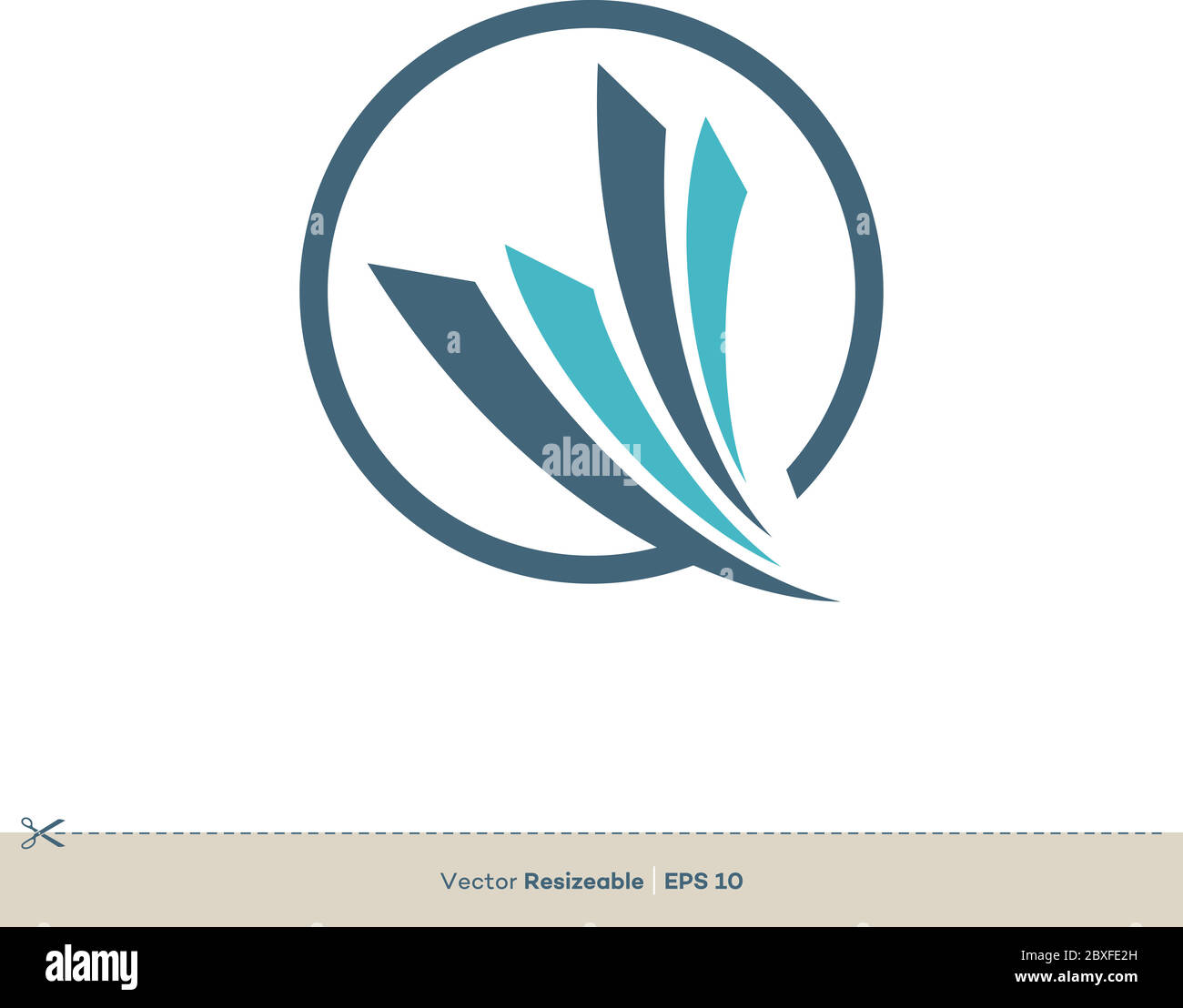 Swoosh Element Vector Logo Template Illustration Design. Vector EPS 10. Stock Vector