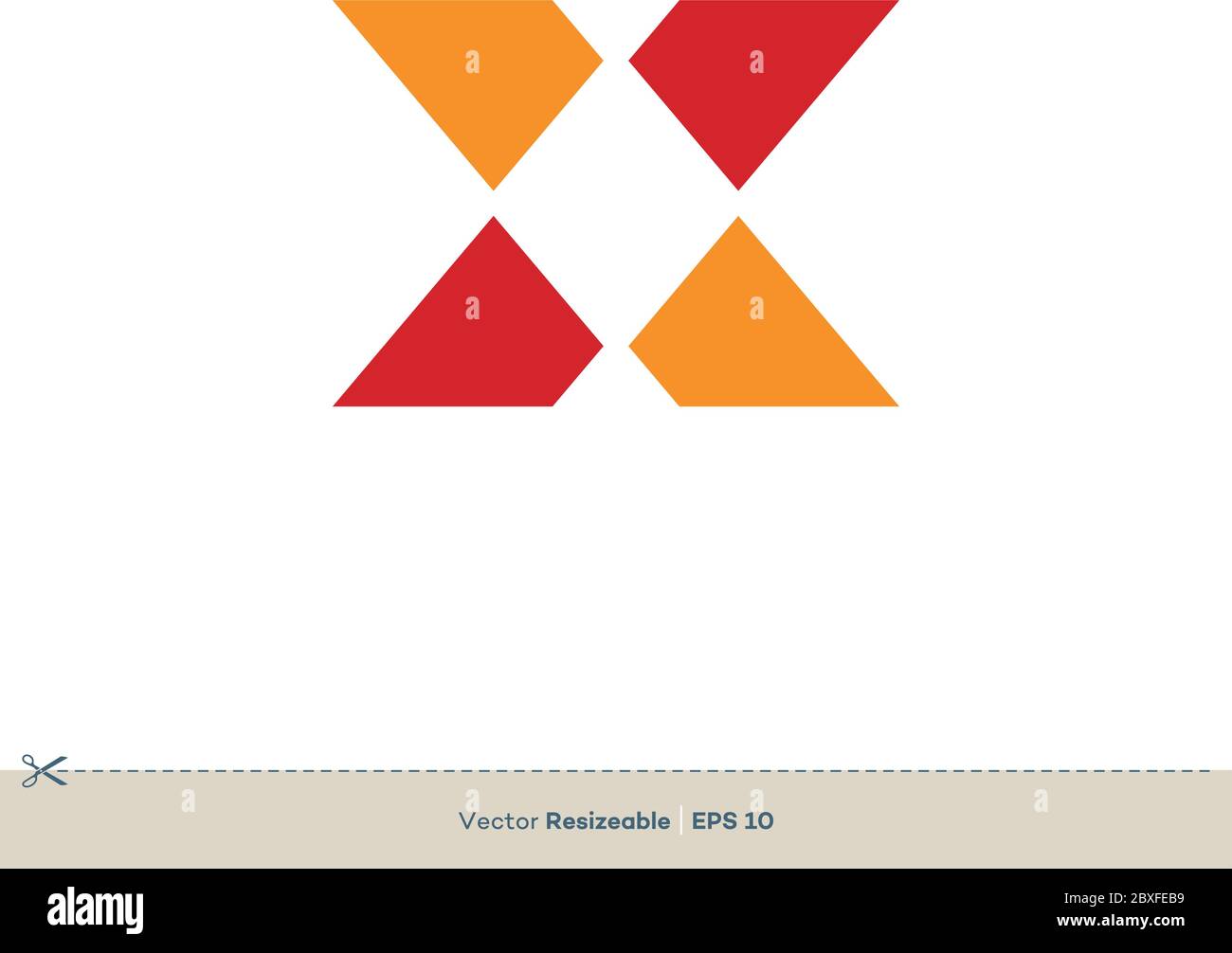 Letter X Vector Logo Template Illustration Design. Vector EPS 10. Stock Vector