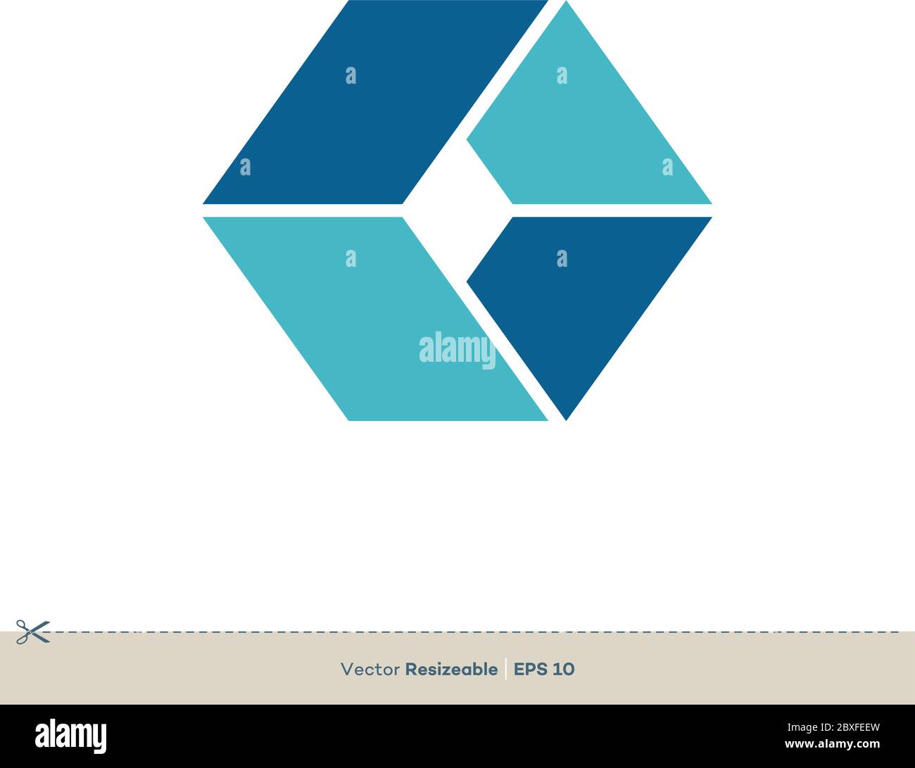 Letter O Box Vector Logo Template Illustration Design. Vector EPS 10. Stock Vector