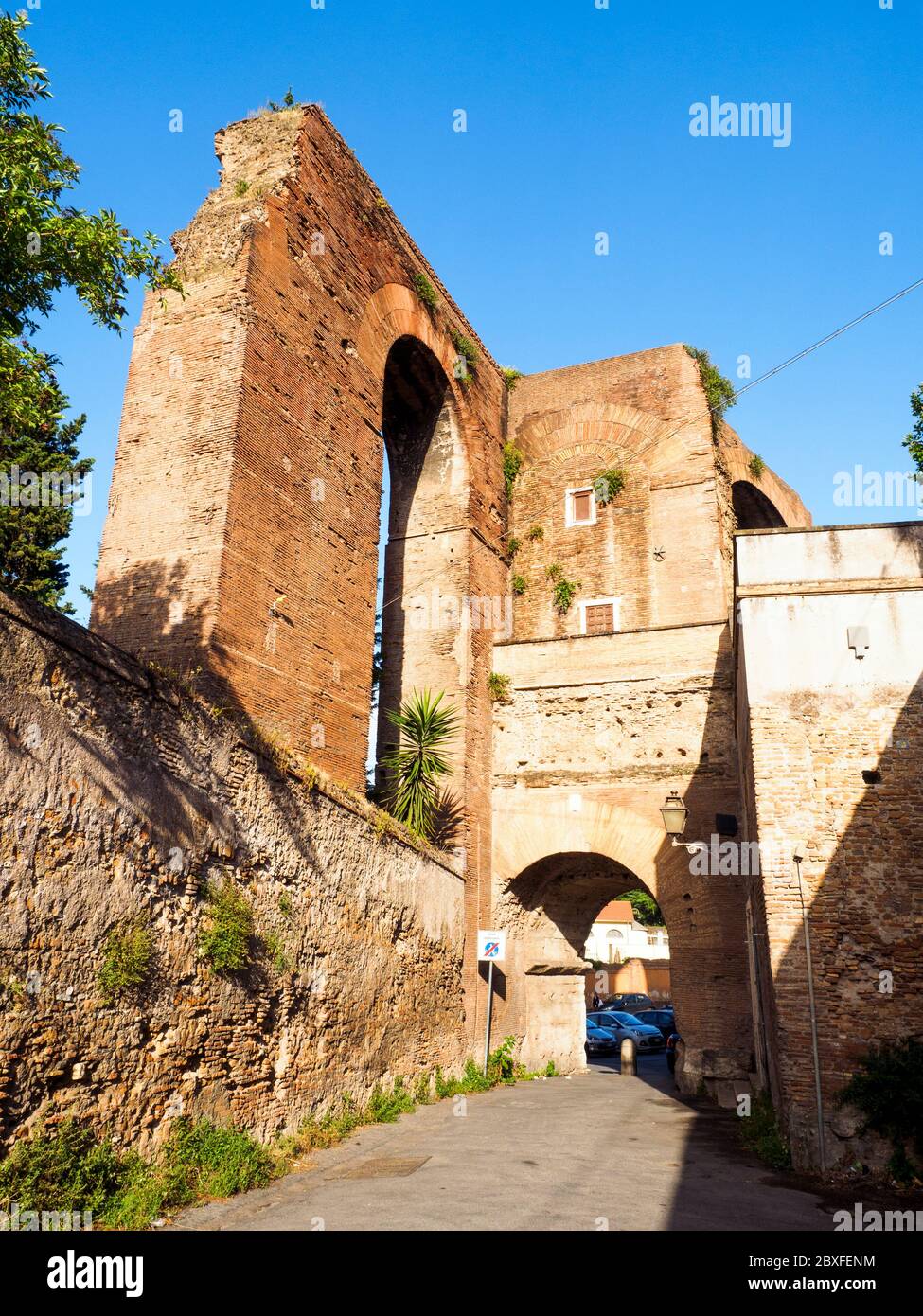 Arco di Dolabella e Silano - Rome, Italy Stock Photo