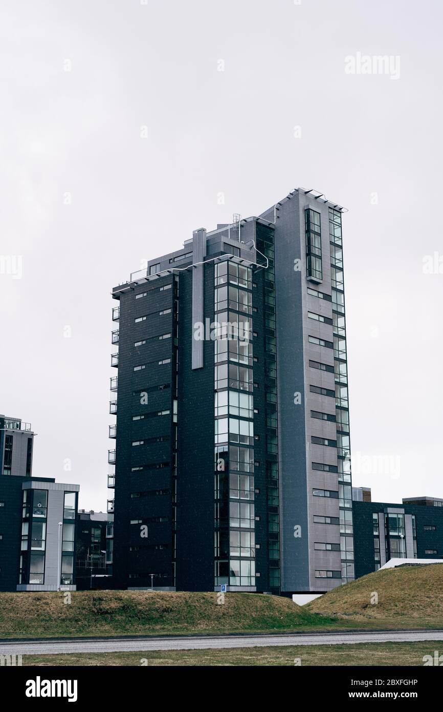Picture of Beautiful multi-storey residential building on the waterfront in ...