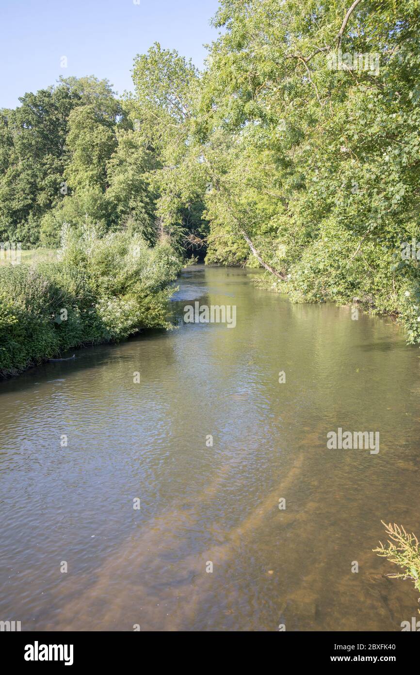 river mole in cobham surrey Stock Photo Alamy