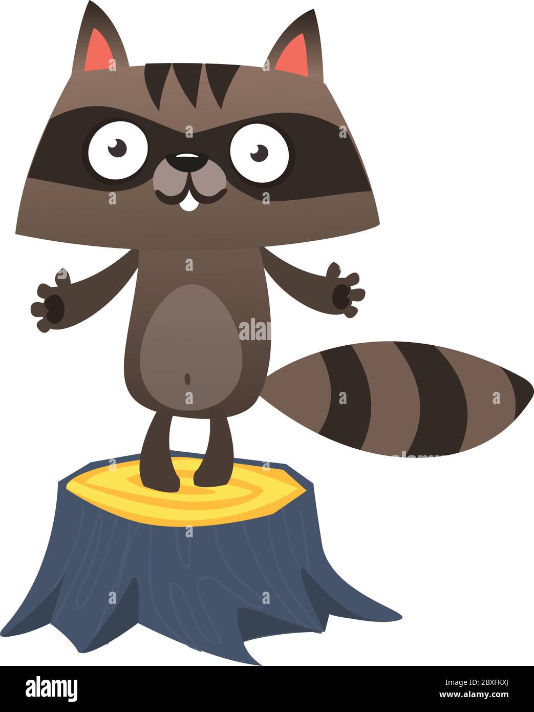 Cute cartoon badger illustrated. Vector animal icon Stock Vector Image ...