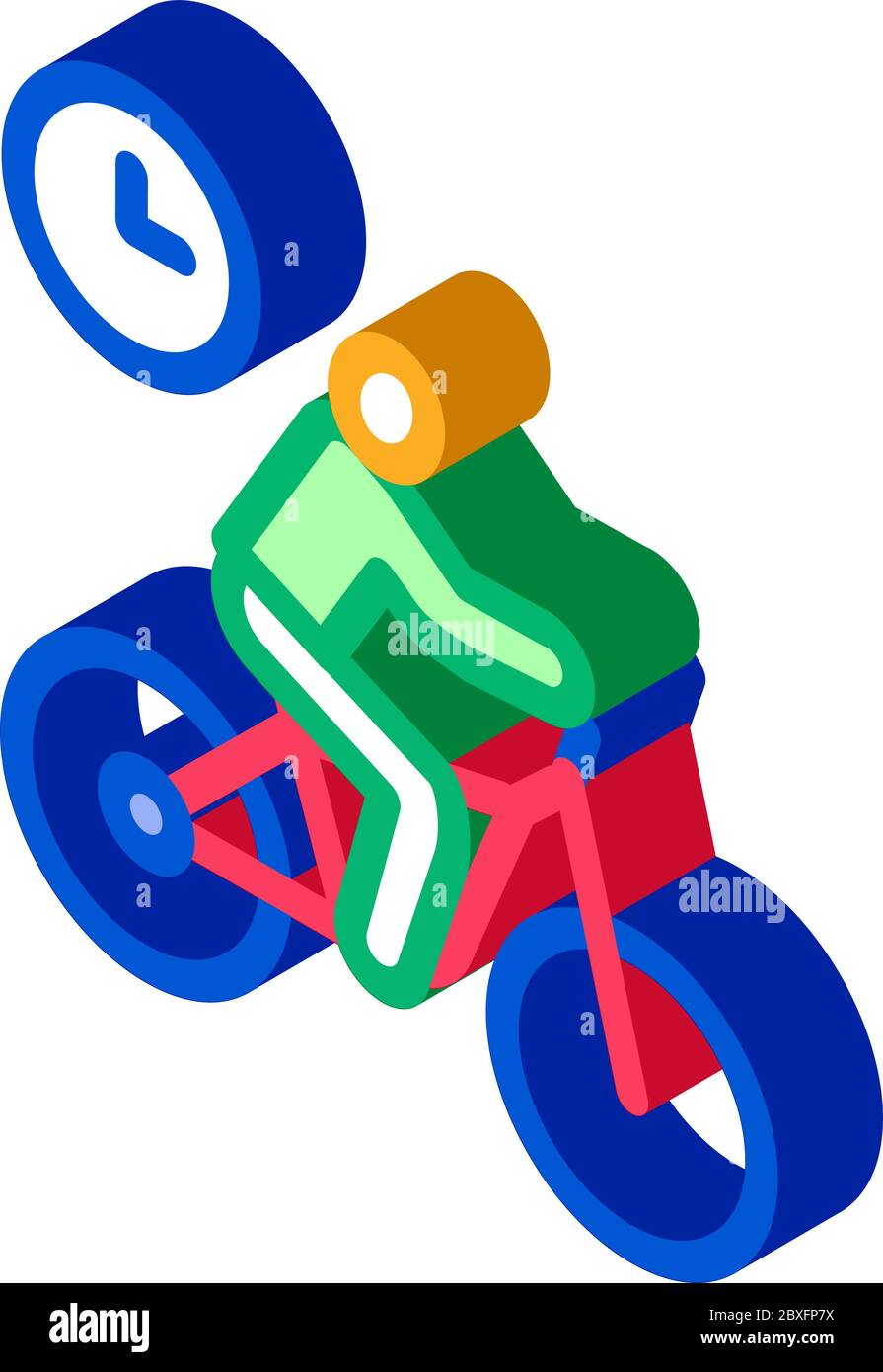 Cycling station Stock Vector Images - Alamy