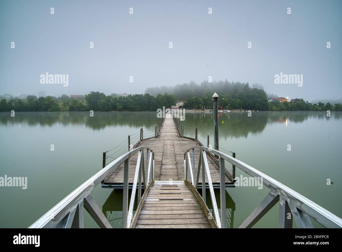 Lake Šmartinsko Stock Photo