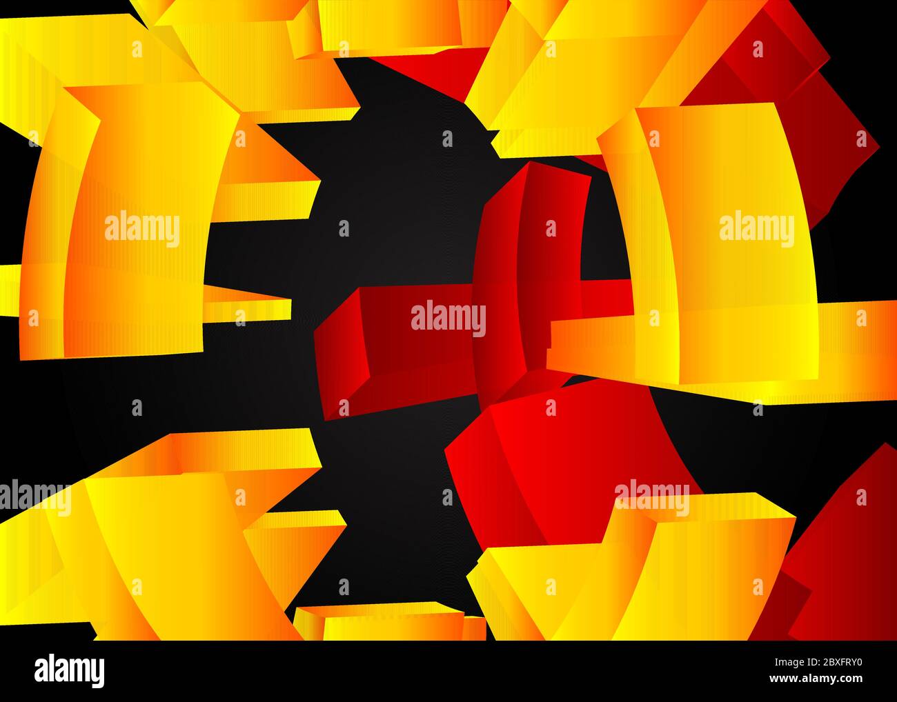 Geometric technology background with gear shape. Premium exclusive ...