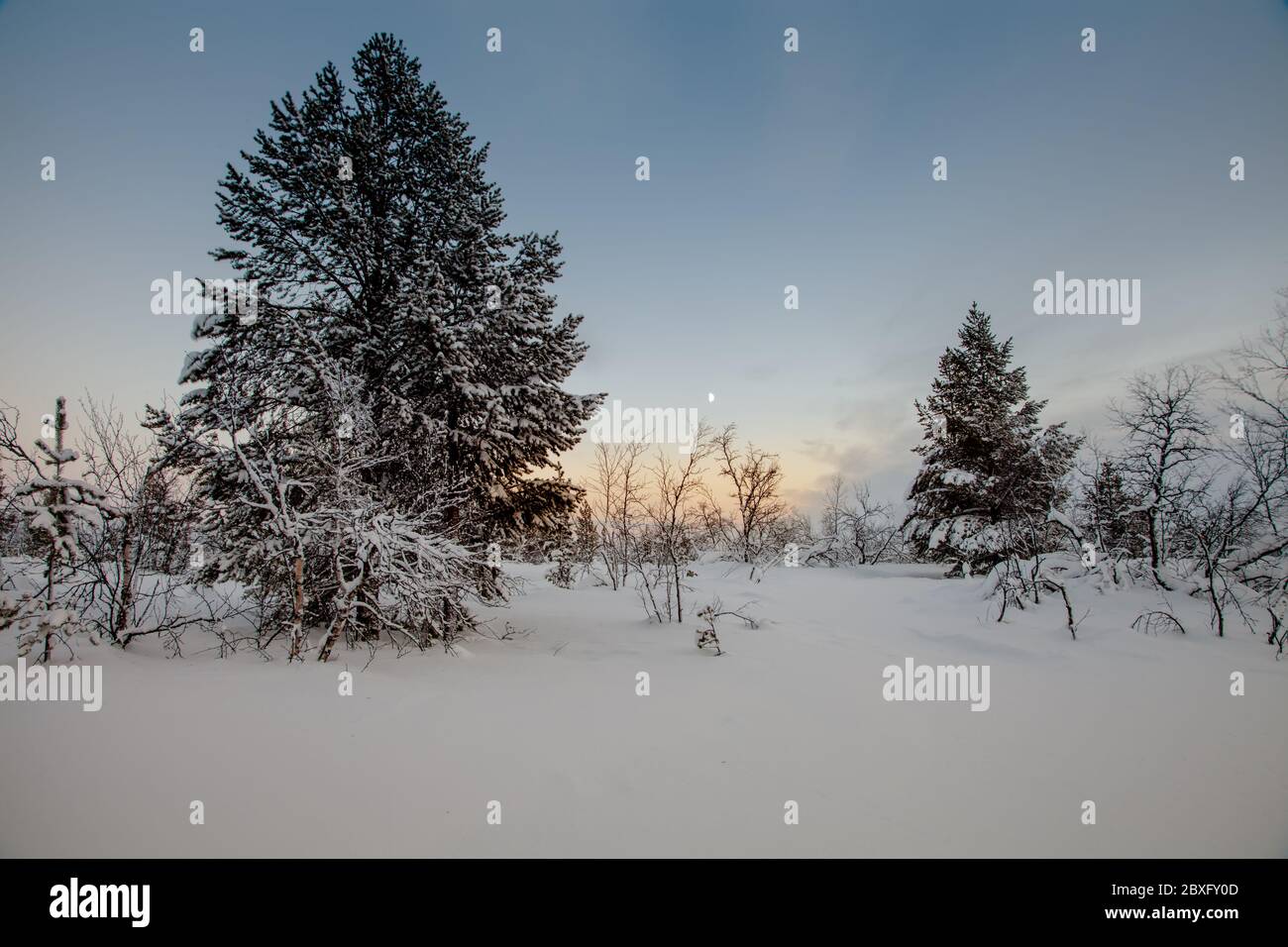 Karesuvanto, Lapland, Northern Finland, Hotel Davvi,Transun holidays Stock Photo