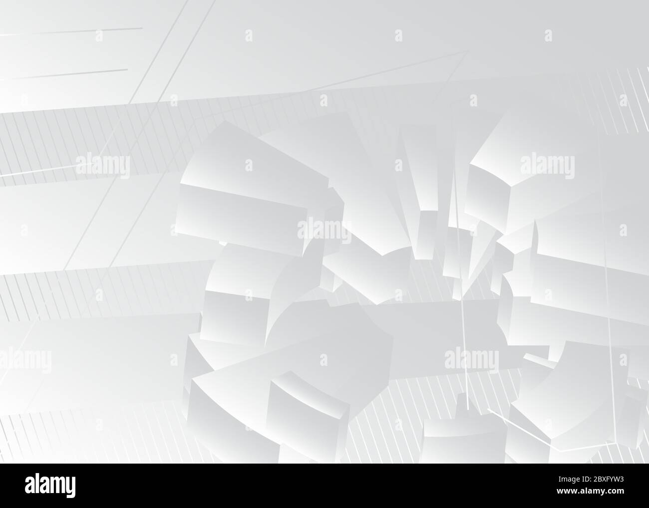 Geometric technology background with gear shape. Premium exclusive ...