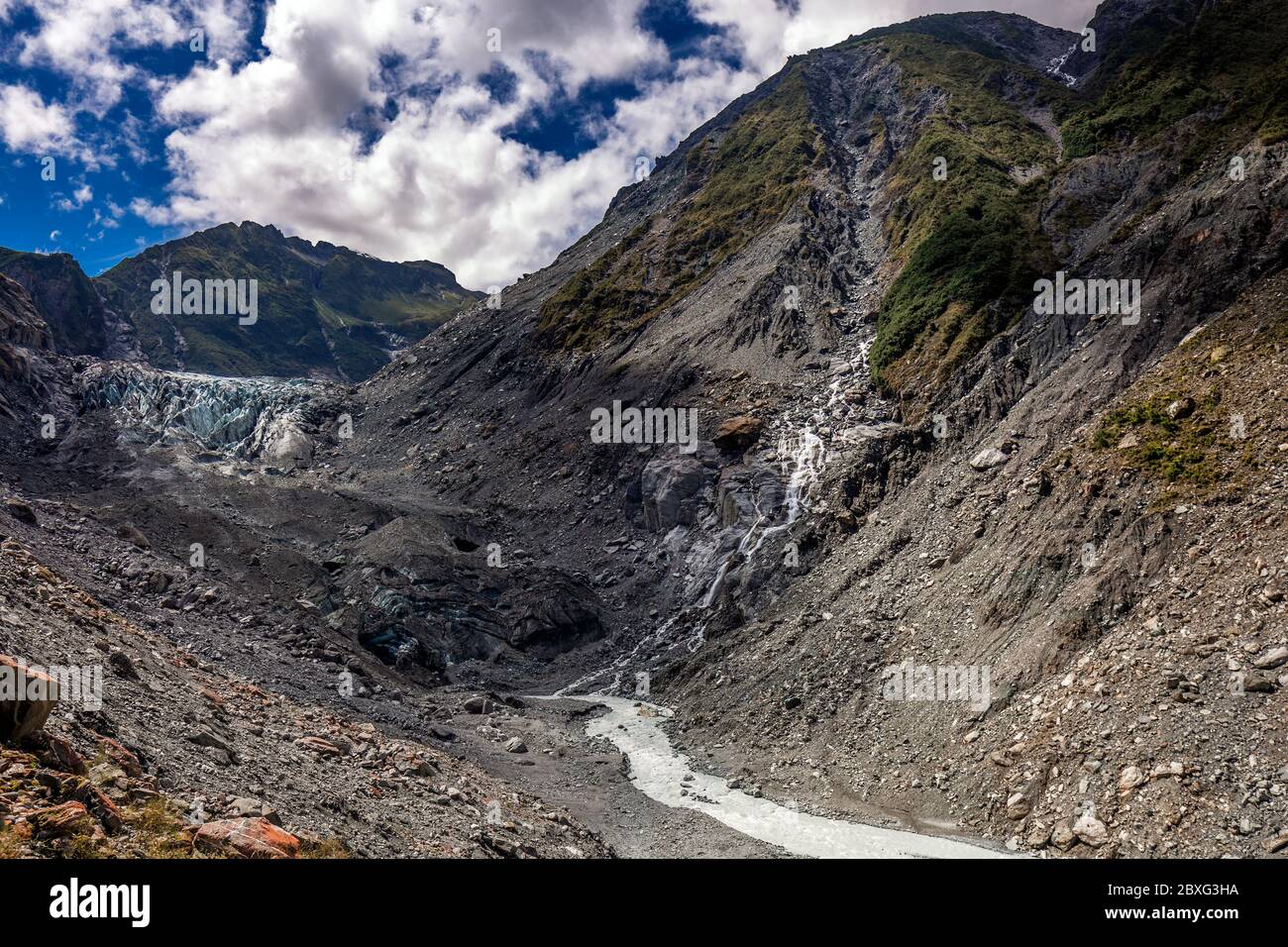 Fox glacier valley walk view hi-res stock photography and images - Alamy