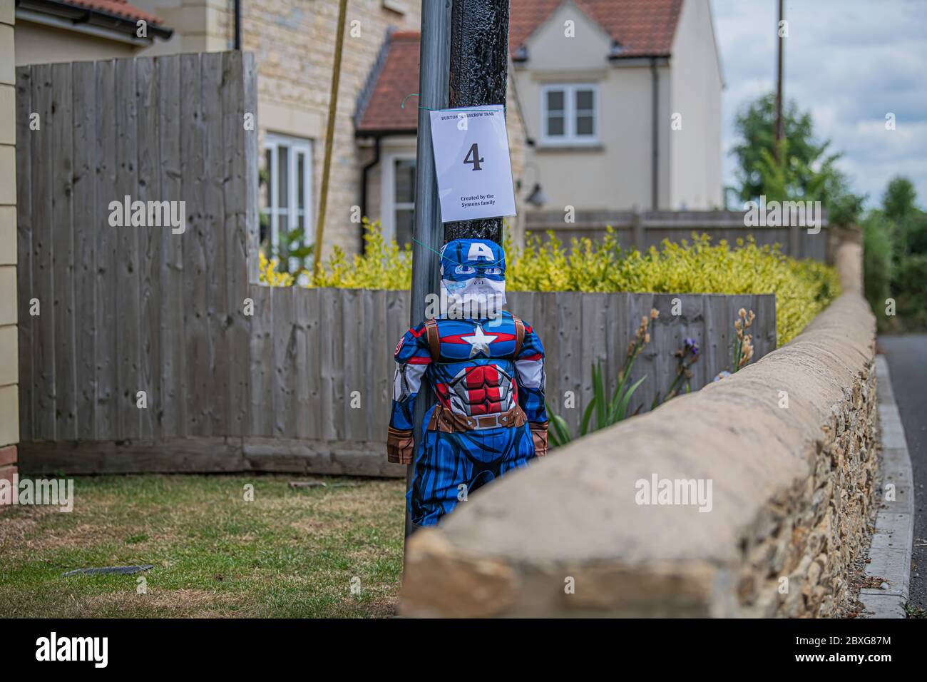 Villagers in Burton Wiltshire gets creative with a scarecrow trial