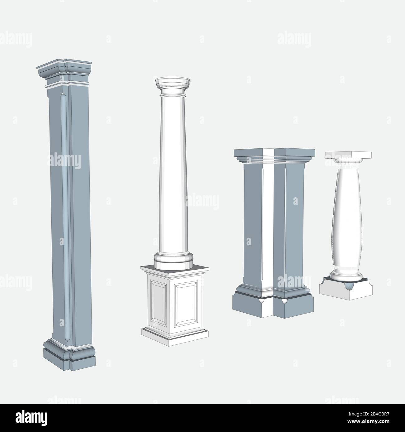 Architecture, columns, beams, architectural decoration, architectural styles, Greek architecture