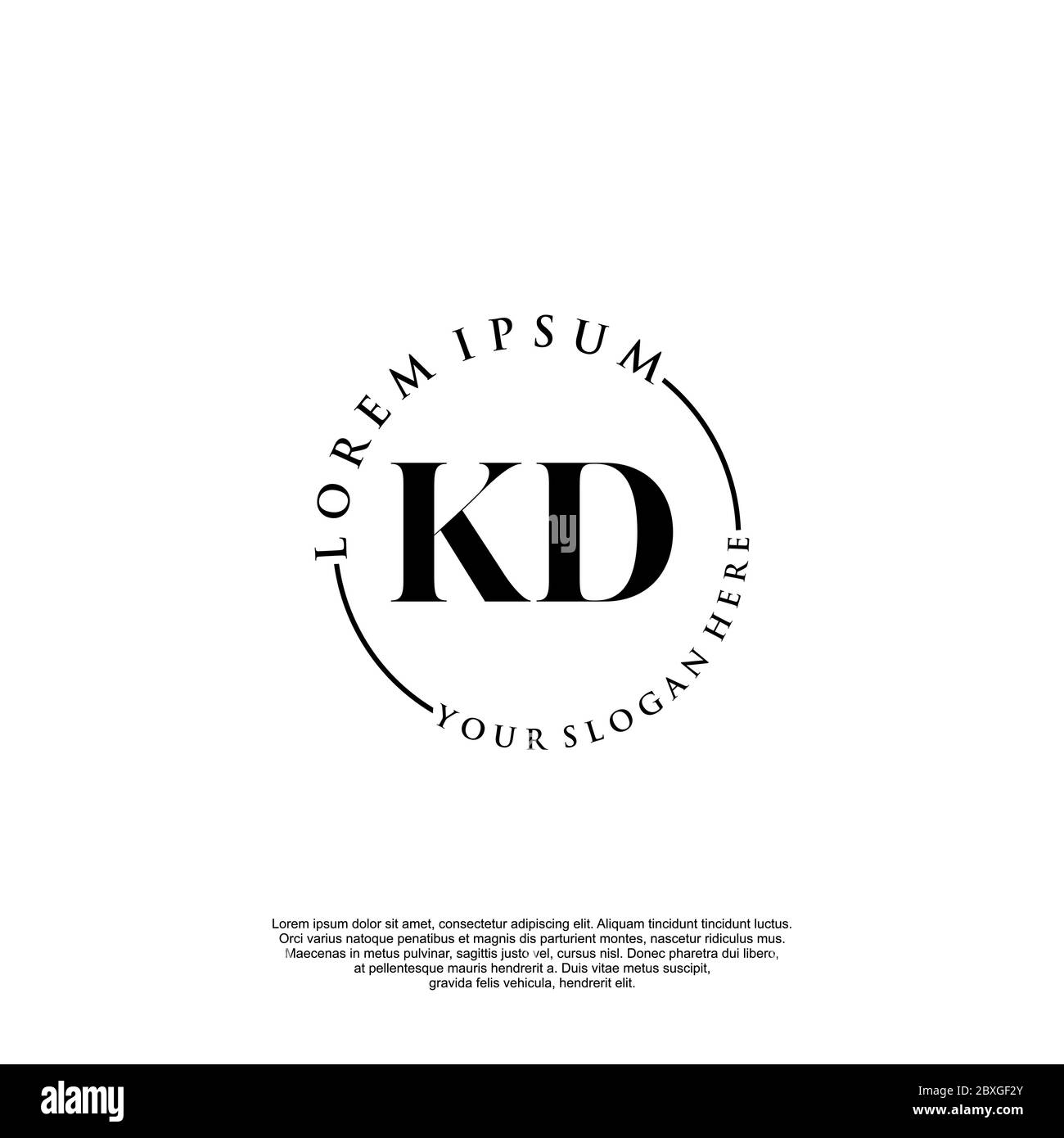 Kd initials logo hires stock photography and images Alamy