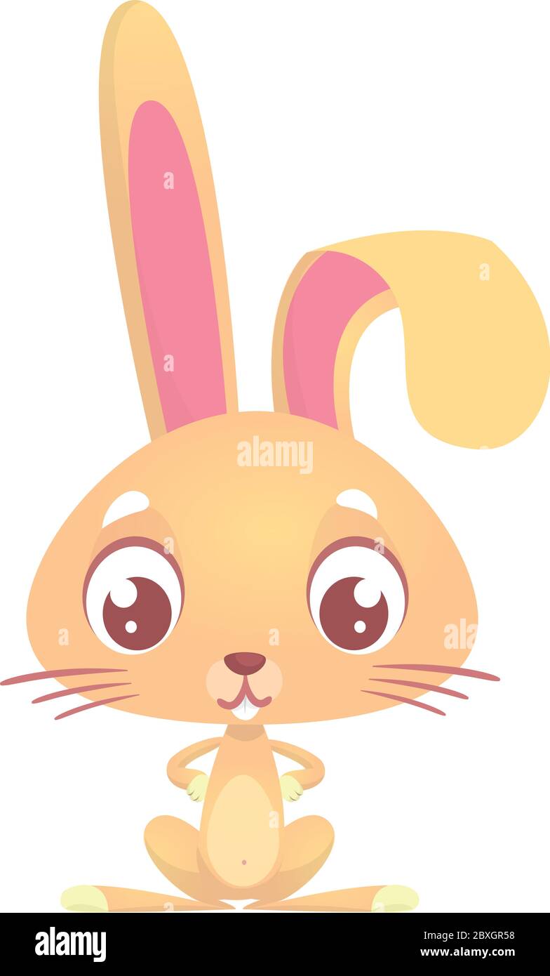 Cute cartoon Easter rabbit. Farm animals. Vector illustration of a smiling bunny Stock Vector Image & Art - Alamy Cute cartoon Easter rabbit. Farm animals. Vector illustration of a smiling bunny Stock Vector Image & Art - Alamy