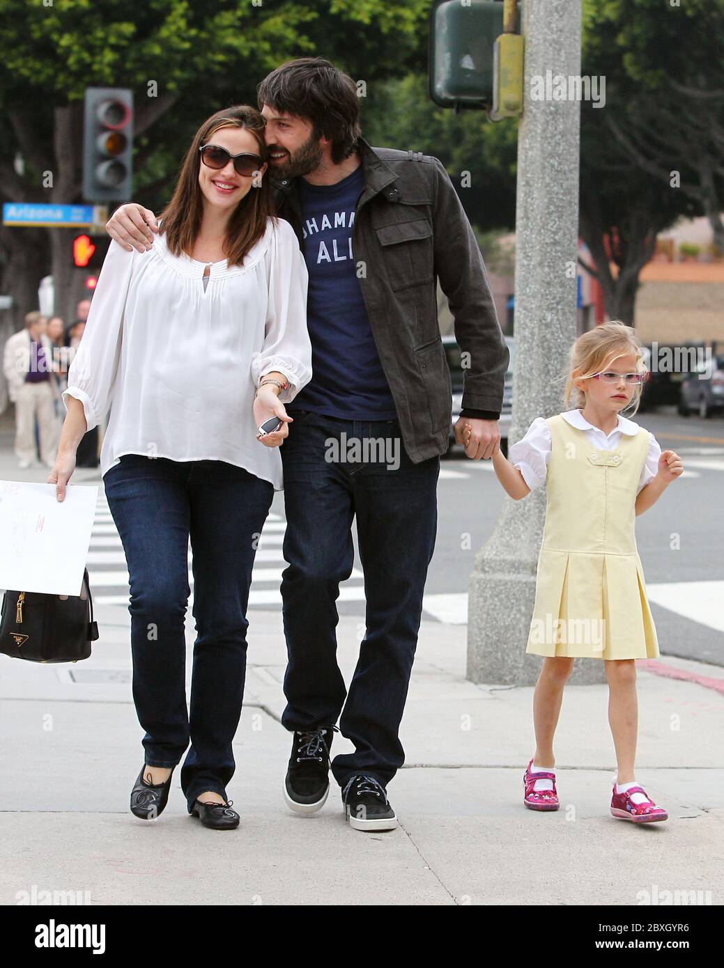 Jennifer garner with violet affleck hi-res stock photography and images -  Alamy