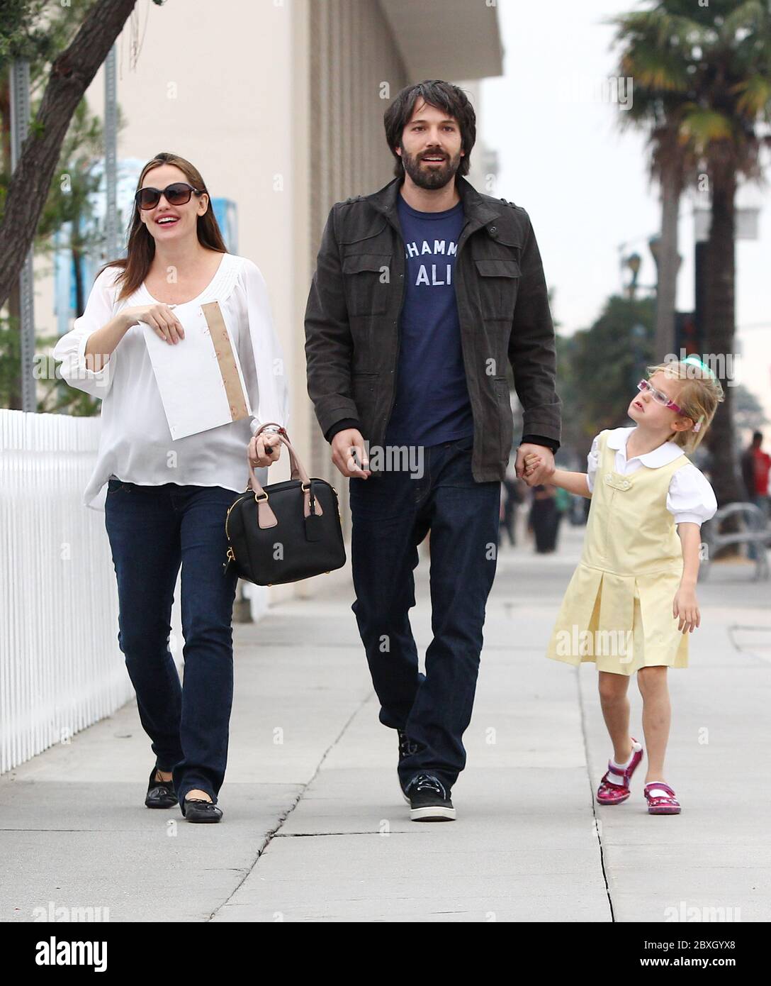 Ben affleck and violet affleck hi-res stock photography and images - Alamy