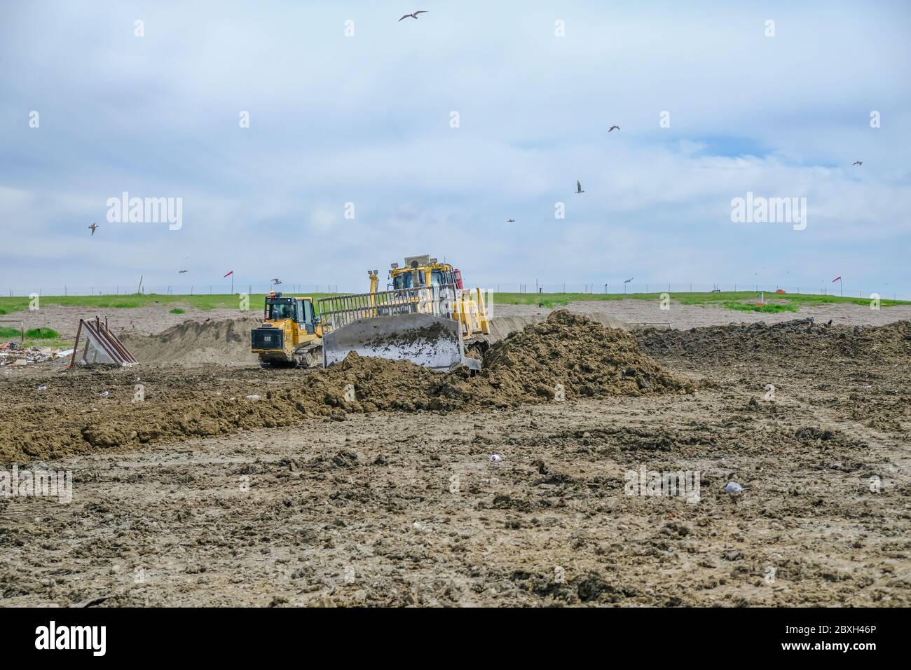 June 6 2020 Calgary Alberta Canada Calgary Landfill junkyard site