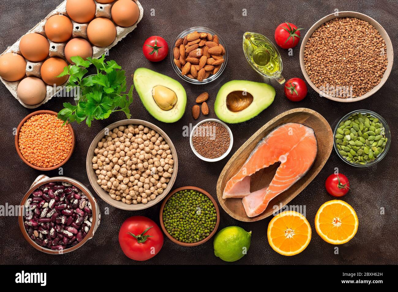 Healthy balanced diet hi-res stock photography and images - Alamy
