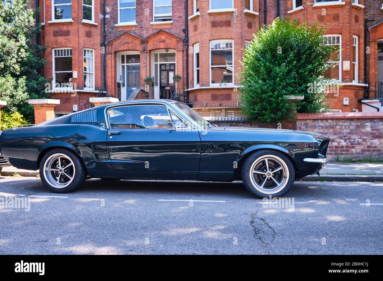 Ford Mustang in Kilburn North West London Stock Photo