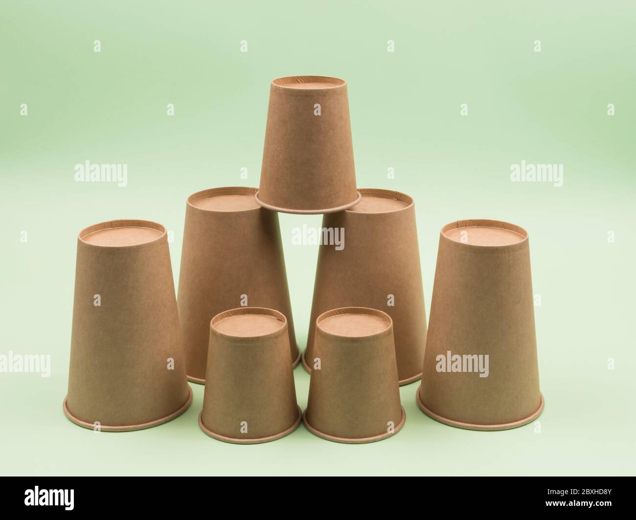 Paper cups pyramid hi-res stock photography and images - Alamy