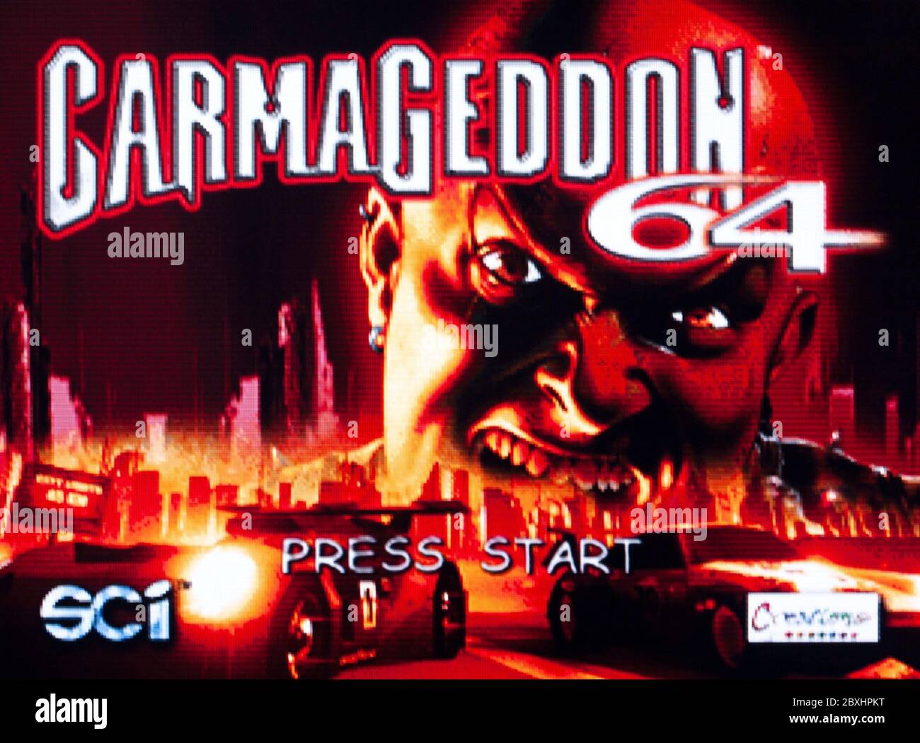 Carmageddon 64 Nintendo 64 Videogame Editorial use only Stock Photo