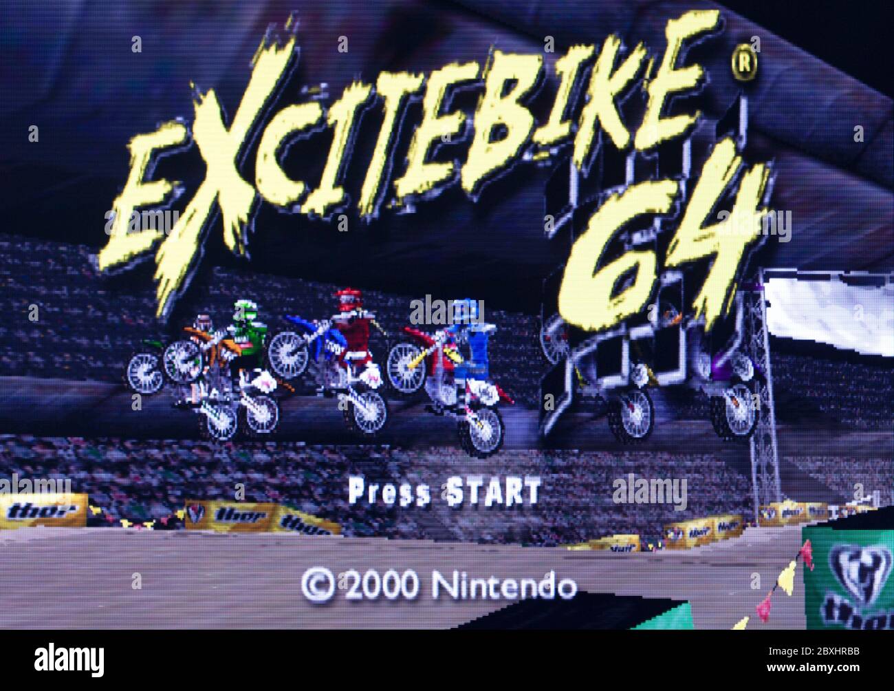 Excitebike 64 - Nintendo 64 Videogame - Editorial use only Stock Photo -  Alamy